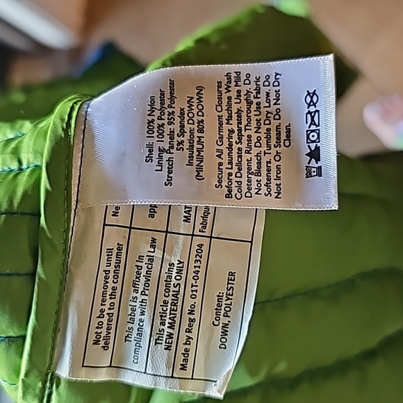 YOUTH Eddie Bauer-First Ascent-Cirrus Lite Down Jacket, Blue, Size 10 (Medium) - Picture 8 of 8